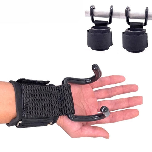Power Grip Lifting Hooks For Gym & Heavy Workouts