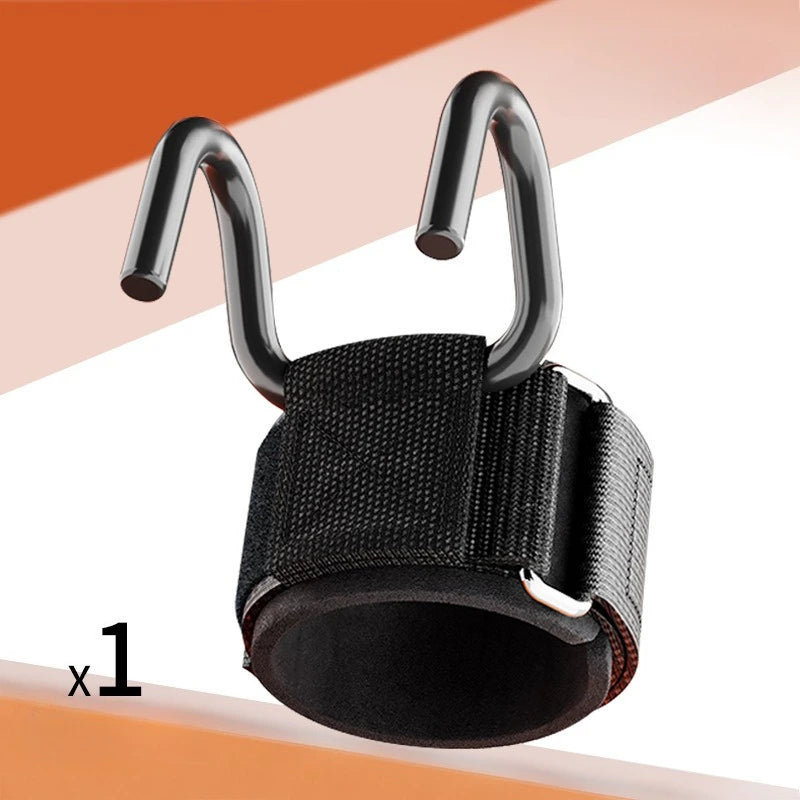 Power Grip Lifting Hooks For Gym & Heavy Workouts
