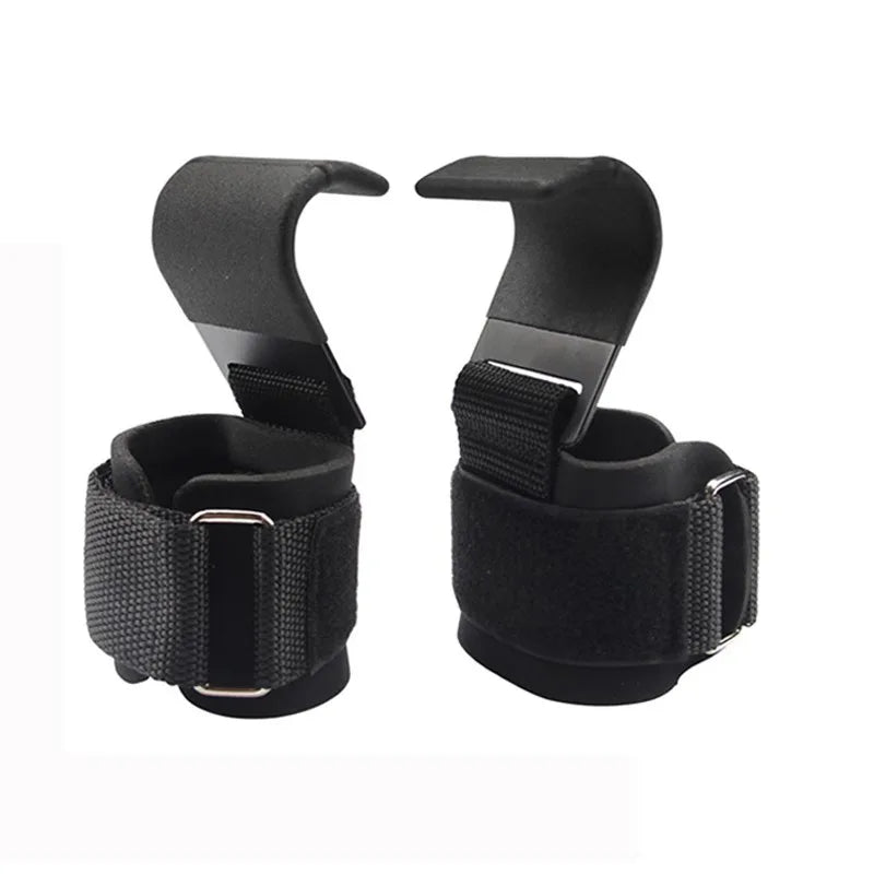 Power Grip Lifting Hooks For Gym & Heavy Workouts